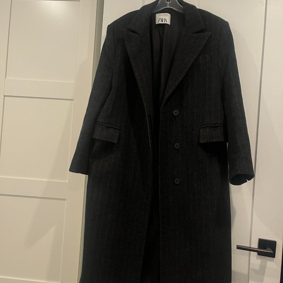 Zara Wool Coat - Picture 7 of 16
